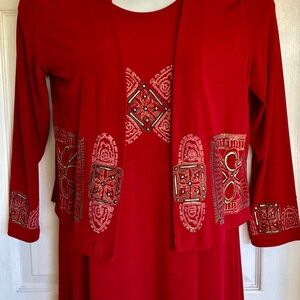 Vintage..COCONUT BAY..maxi 2 piece dress